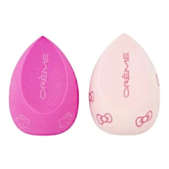 The Crème Shop x Sanrio Hello Kitty Y2K Premium Plush Blender Duo Makeup Sponges - Picture 7 of 8